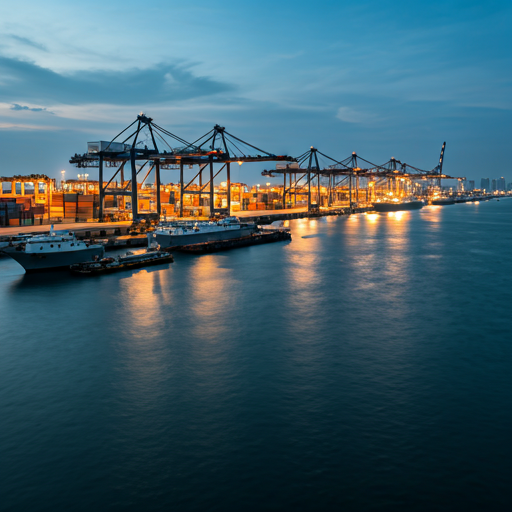 Terminal portuaire d'Abidjan